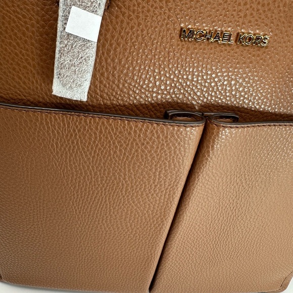 Michael Kors Women's Leather Jet Set Travel Tote Bag Purse NEW - Picture 8 of 12